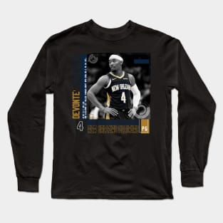 Devonte' Graham Paper Poster Long Sleeve T-Shirt